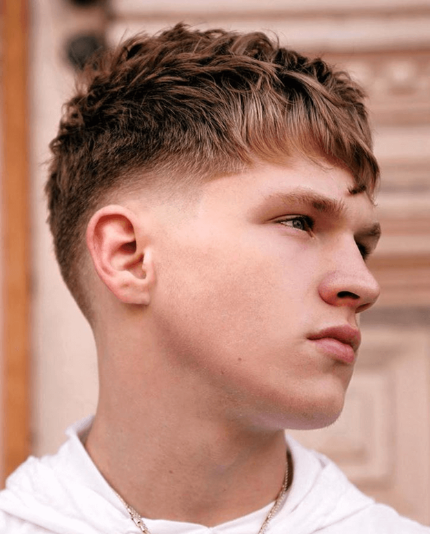 Textured French Crop with Low Taper