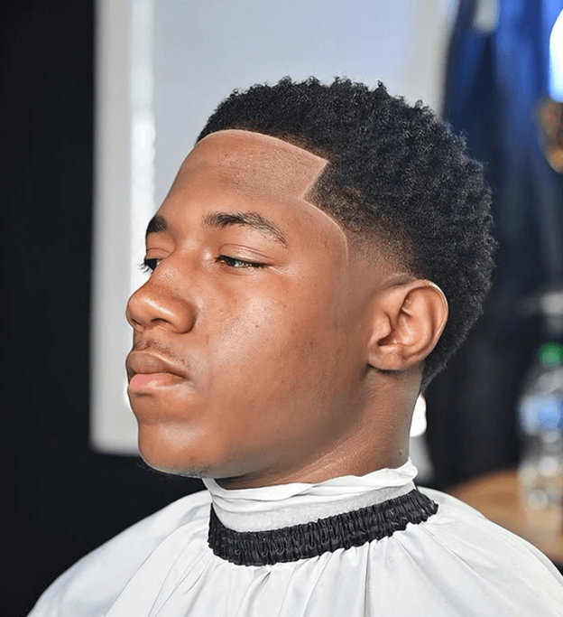Low Temple Taper Fade