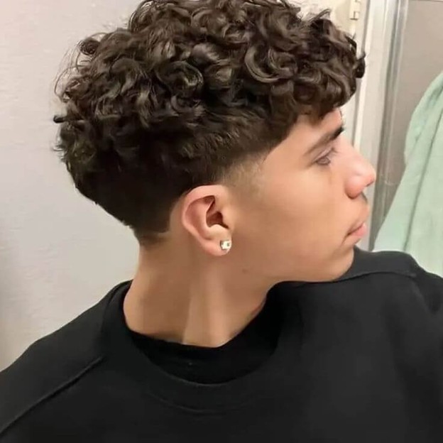 Broccoli Style with Low Taper Fade