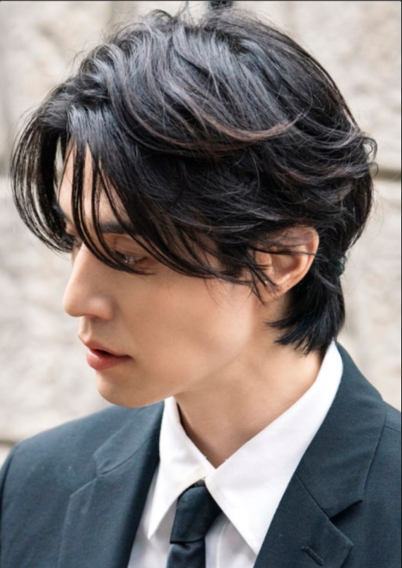 Textured Wolf Cut Men