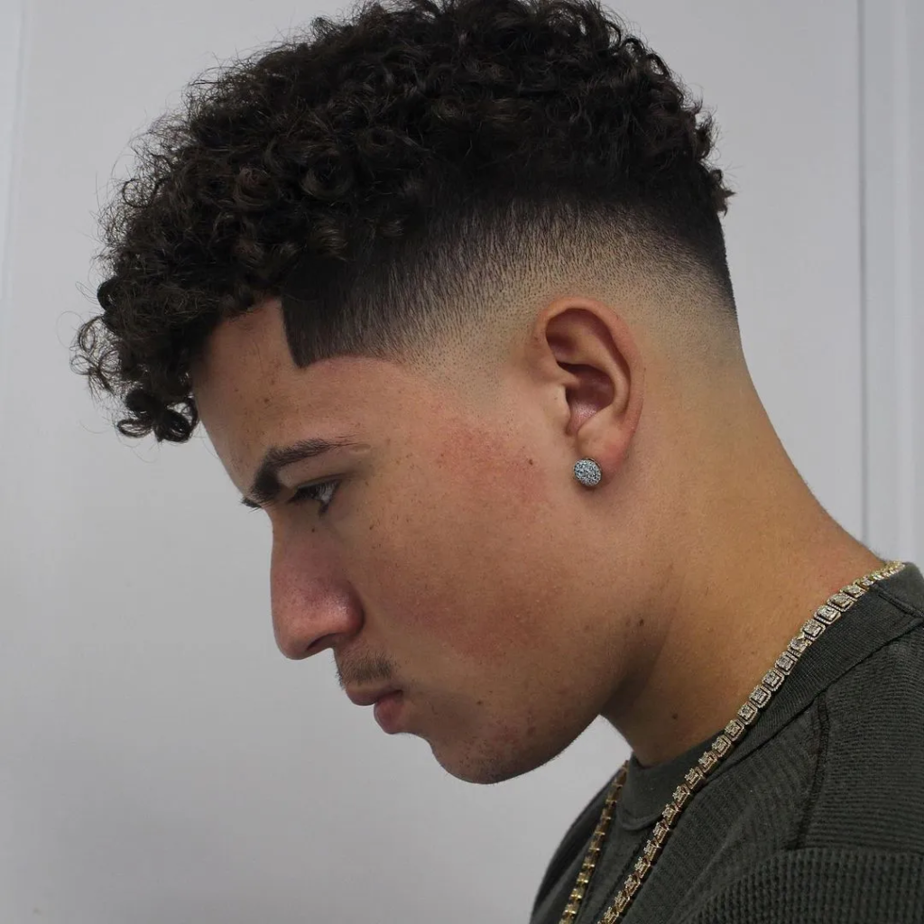 Best 16 Mid Taper Fade Curly Hair Taper Haircuts