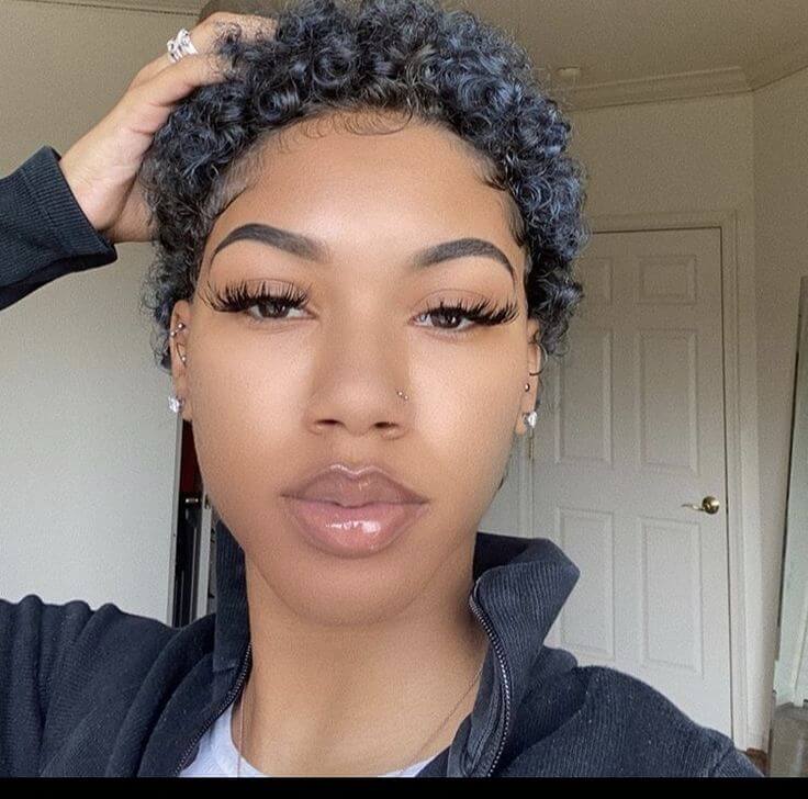 Low-maintenance Short Natural Haircuts for Black Females
