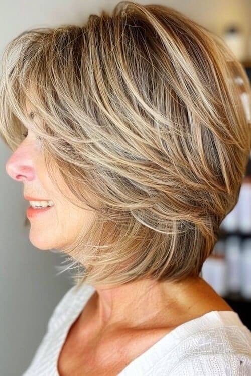 Hairstyles for women over 60 with thin hair