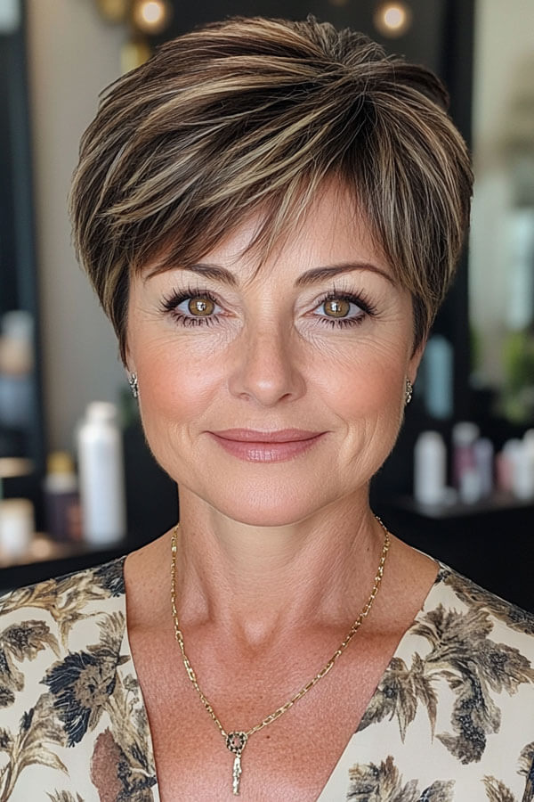 Pixie haircuts for women over 50